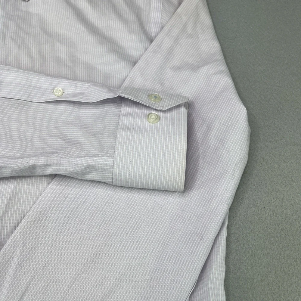 Banana Republic Men's Small Slim Fit No Iron 100% Cotton Business Casual Shirt
